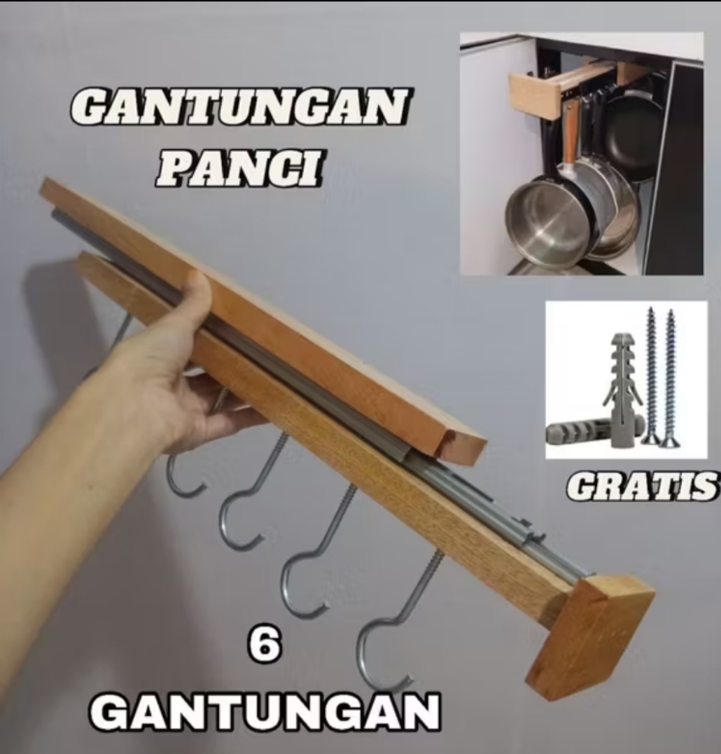 Gantungan Rel Kolong
