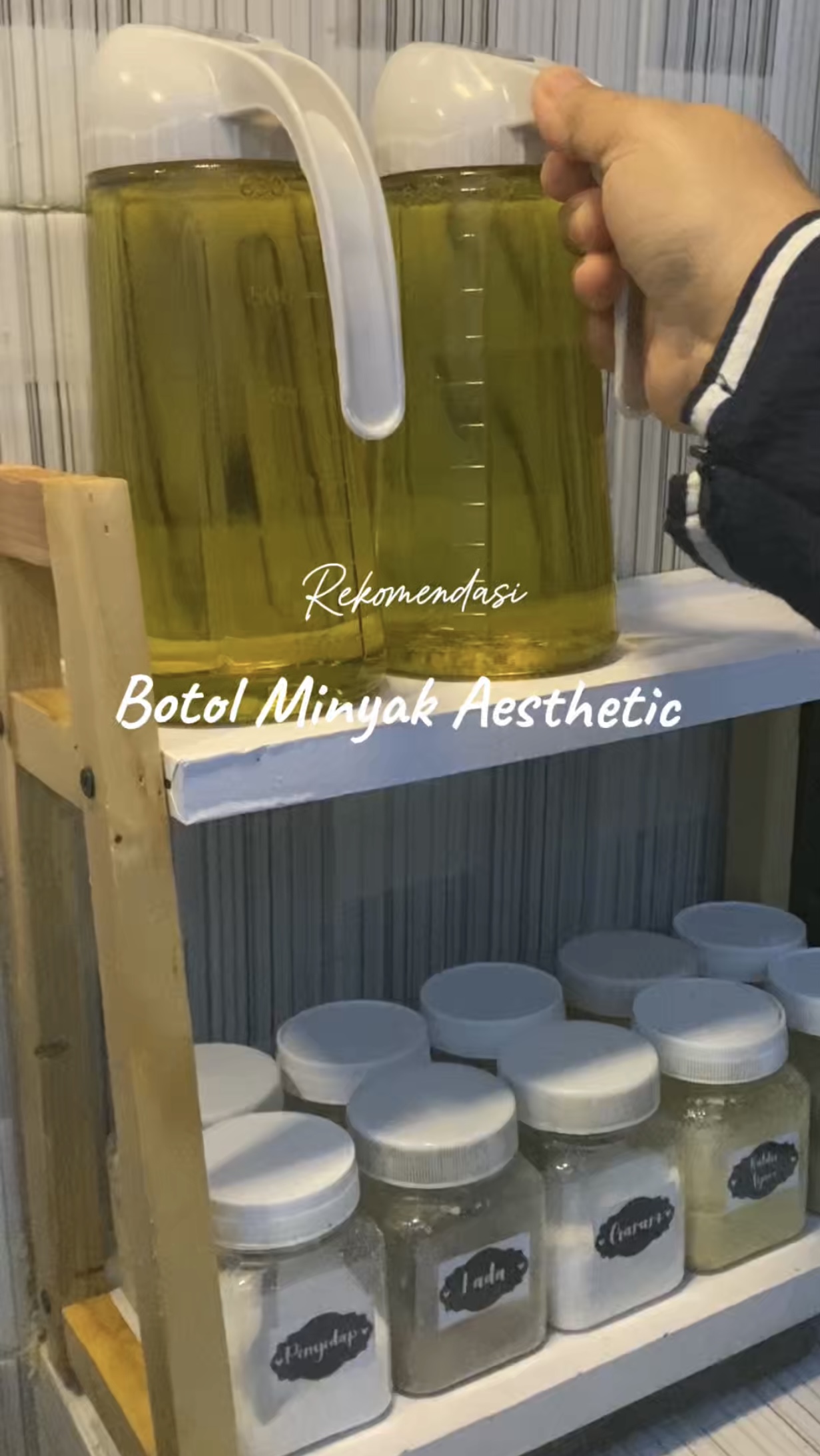 Botol Minyak Aesthetic